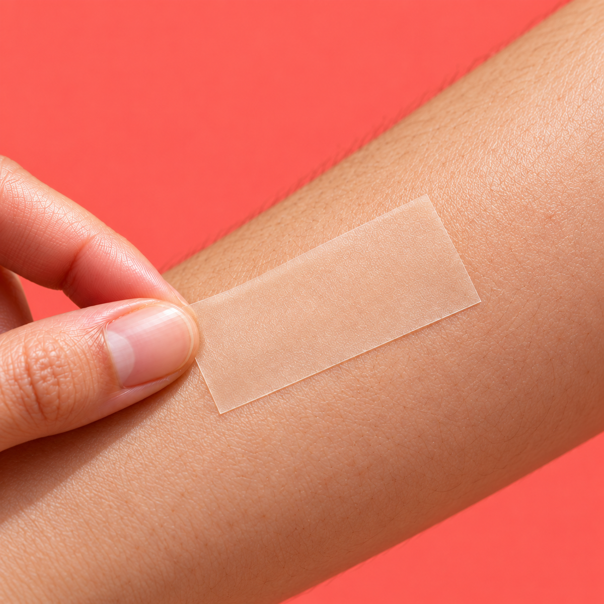 Mooore Please hydrocolloid roll: appearance on intact skin png